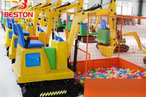 Beston Аттракцион детский экскаватор QL-KE 02 продажа