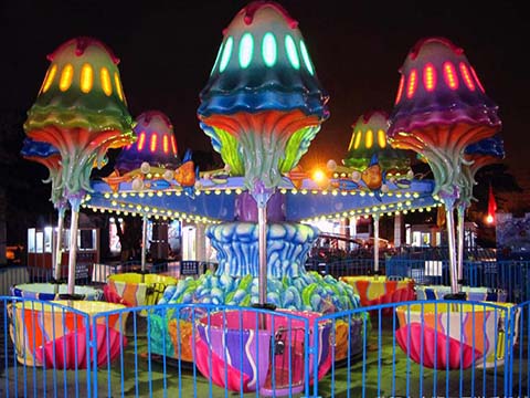 Beston amusement carousel jellyfish BNJF-32B buy from china