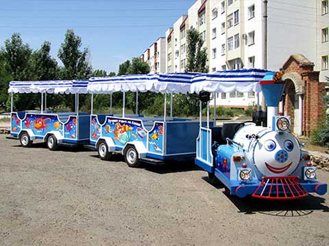аттракцион веселый паровозик томас