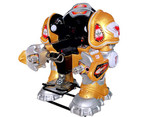 Robot d'attraction pour enfants