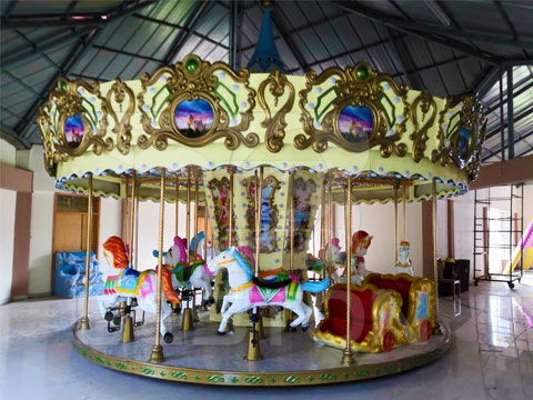 Amusement carrousel yn Etioopje