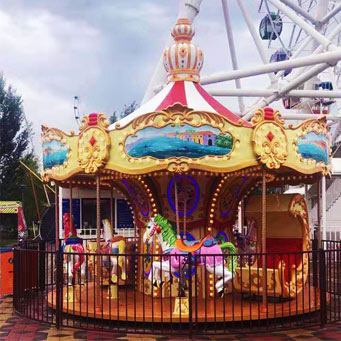 Na-export ang carousel attraction sa Kazakhstan