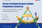 Beston аттракцион корабль успешно продавался в Казахстан