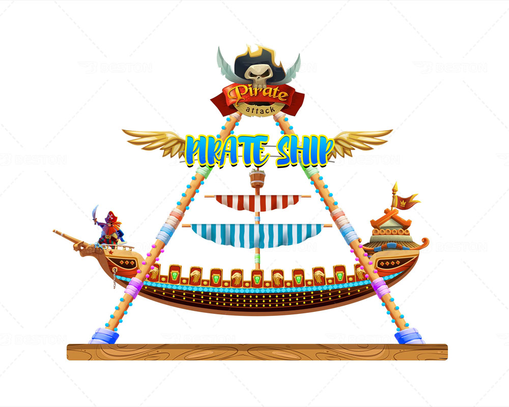 Новый аттракцион пиратский корабль
