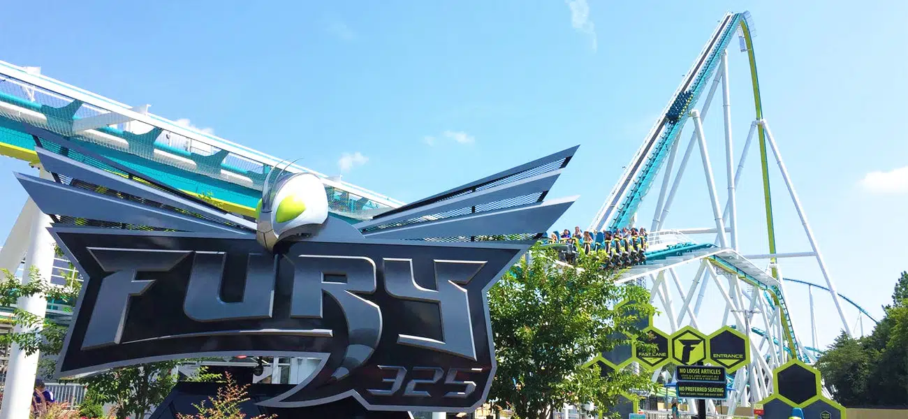 Американские горки "Fury 325"