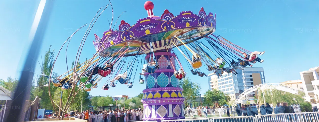 36-местная Цепочная Карусель в Казахстане