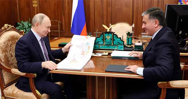 Путин встретился с председателем правления «Остров мечты» Муцоевым для обсуждения развития индустрии развлечений в России