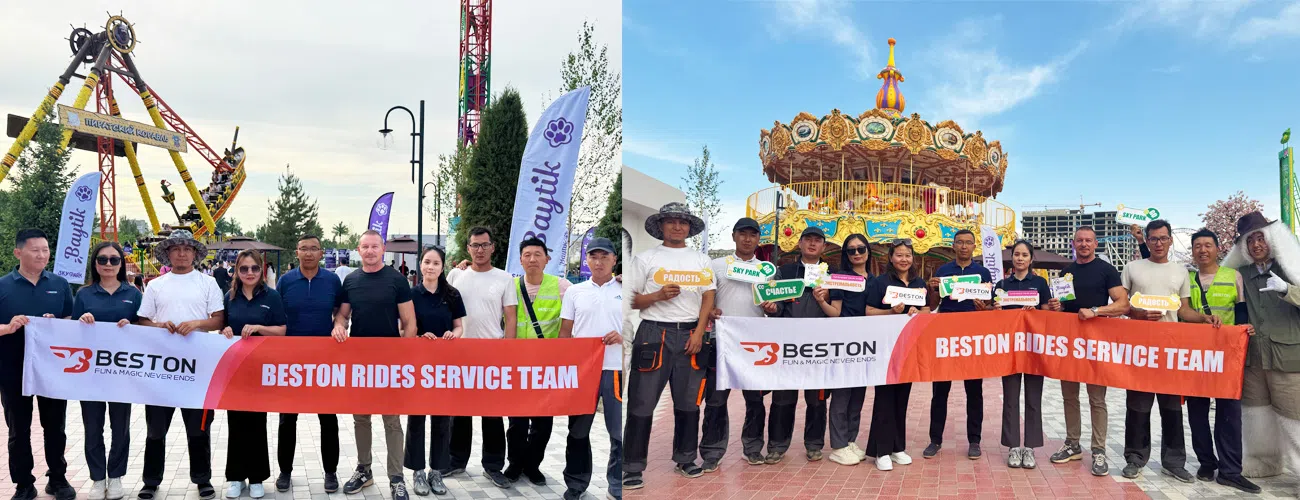 Решение Beston Rides: новый парк развлечений Sky Park Baytik от планирования до реализации