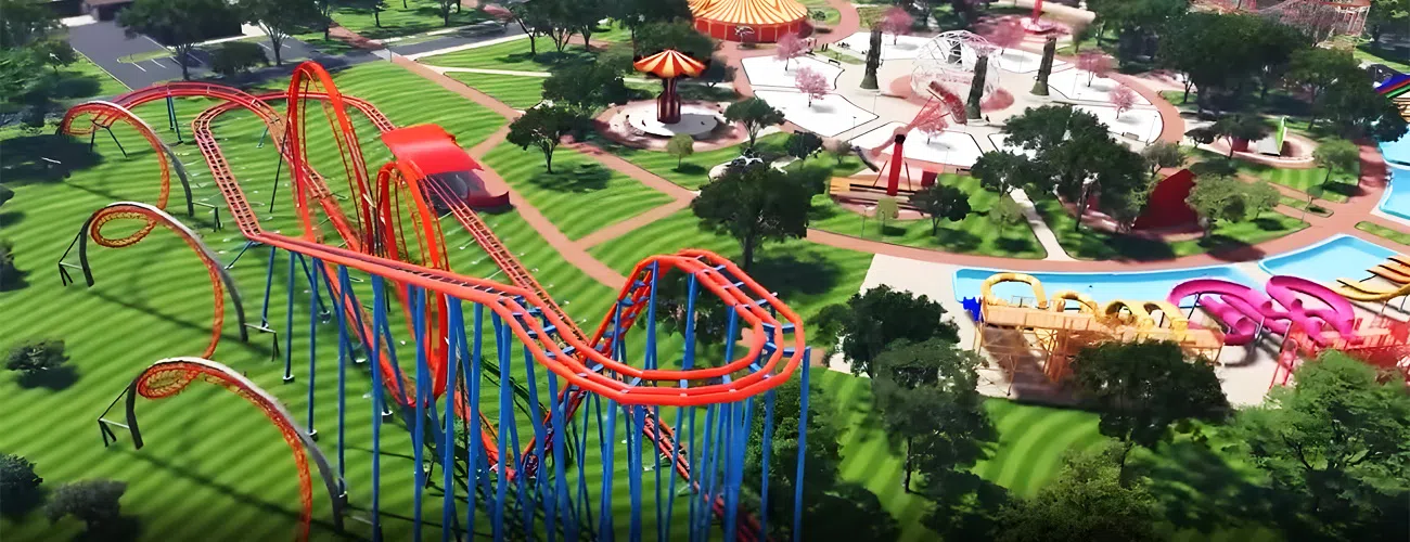 3D-планирование и проектирование парка развлечений «Евразия»