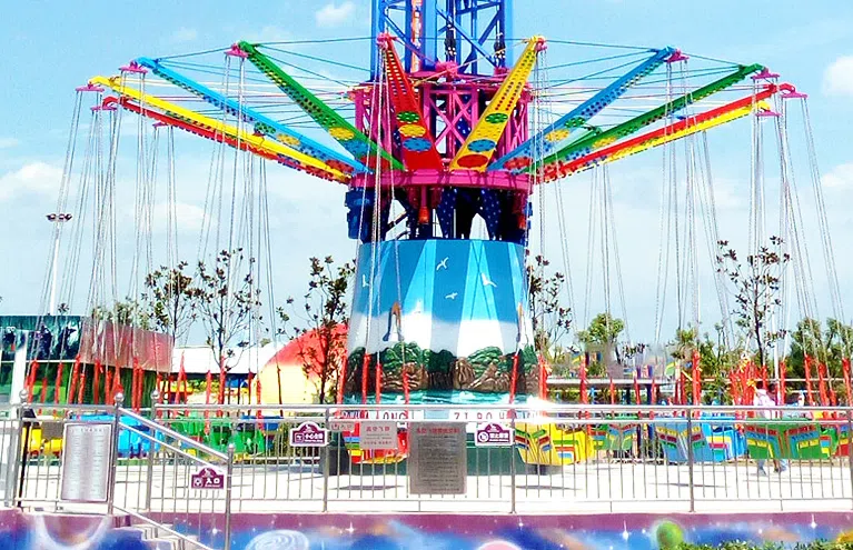 44м Седьмое небо аттракцион в Узбекистане