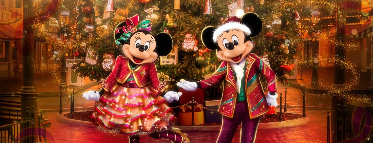Рождество в честь 70-летия Диснейленда
