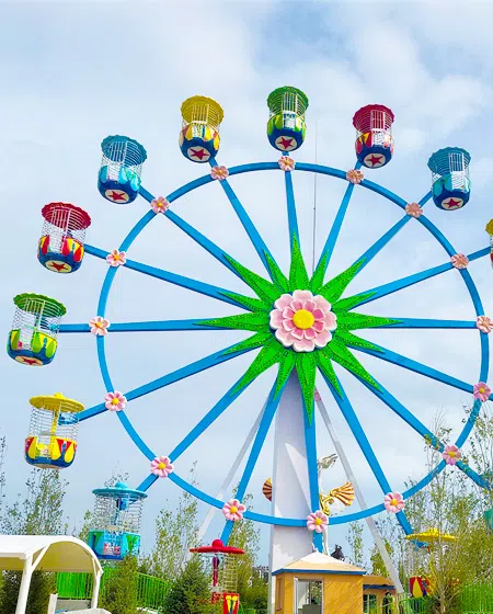 Аттракцион солнышко “Цветочная корзина”