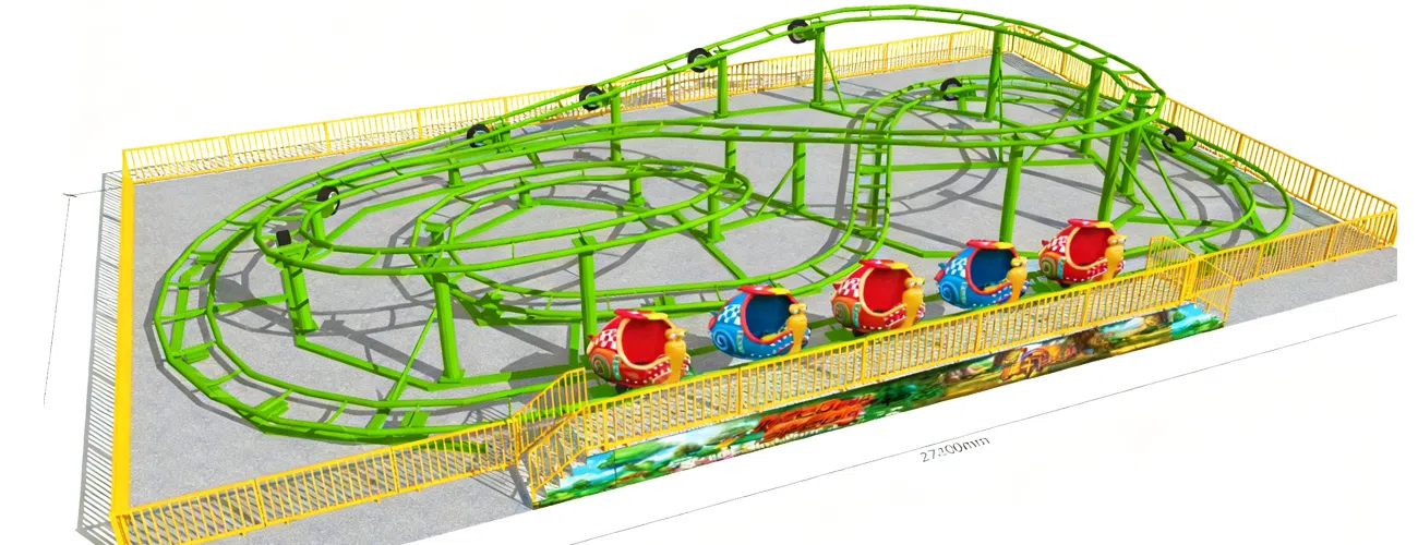 Детские американские горки "Улитки"