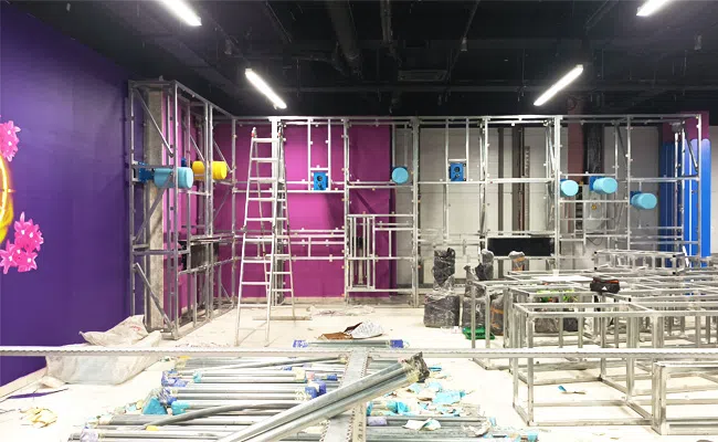 Монтаж игрового лабиринта в Тамбове