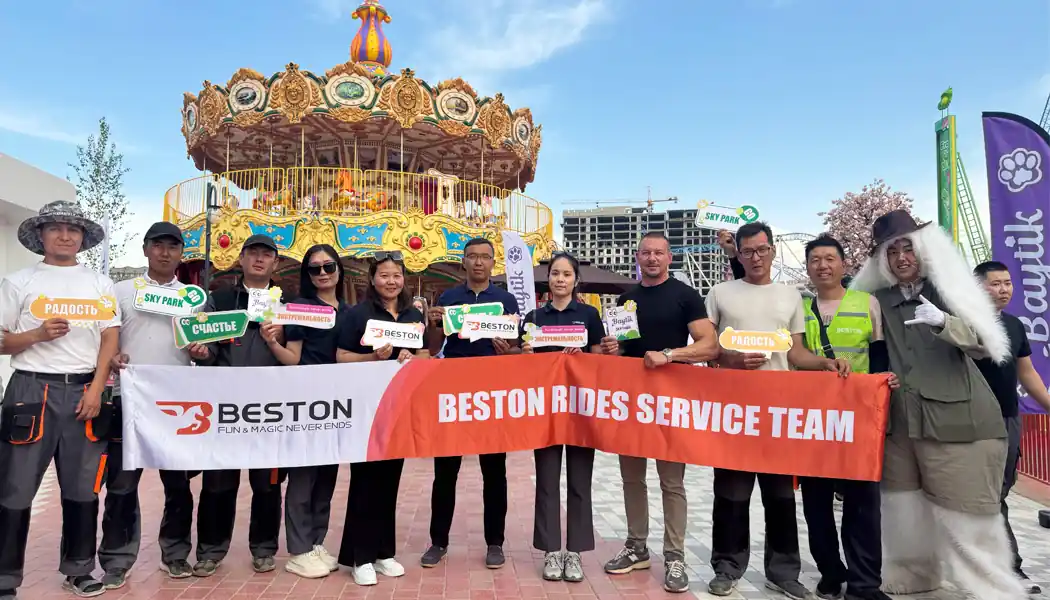 Аттракционы купить: 20000м² Открытый парк аттракционов в Кыргызстане