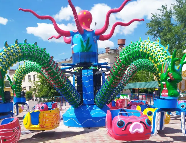 Аттракцион осьминог в России