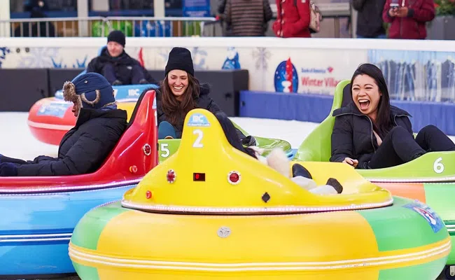 Надувные бамперные машинки