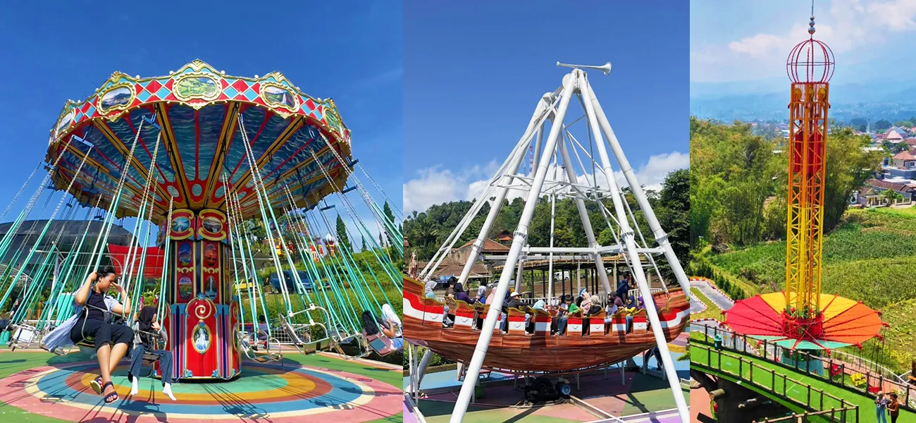 Интеграция местной культуры в аттракционы (цепочная карусель, Пиратский корабль и седьмое небо аттракцион). Уникальное оформление и брендирование Beston Rides создают глубокую связь с местным колоритом.