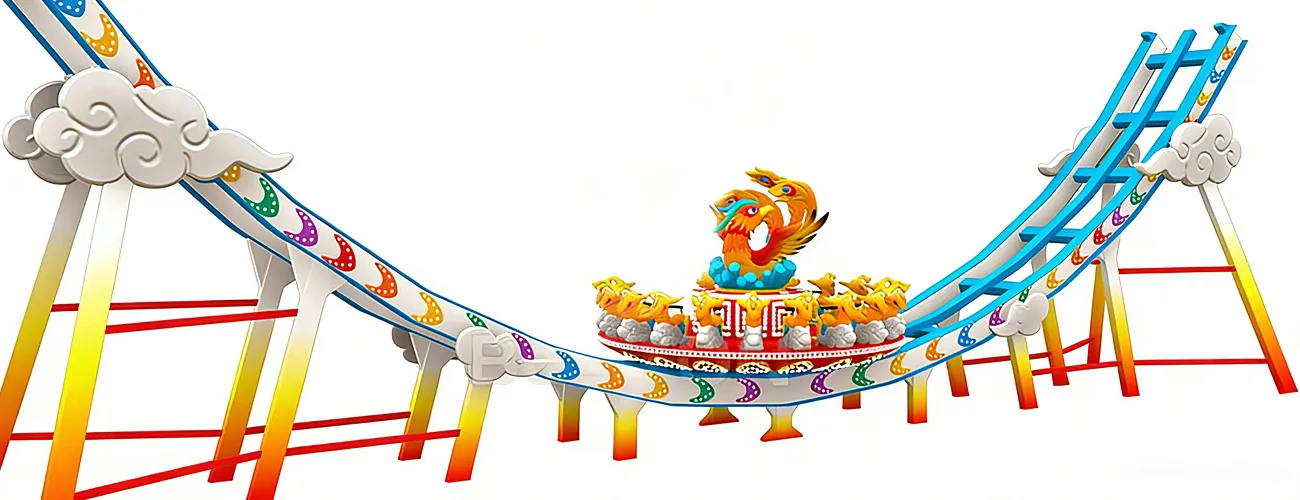 Уникальный аттракцион Диско «Феникс» от Beston Rides: авторский проект с глубокой кастомизацией для вашего парка.