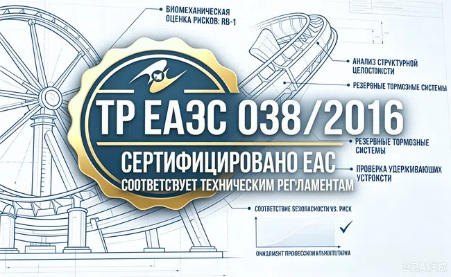 Китайские аттракционы соответствуют требованиям ТР ЕАЭС 038/2016